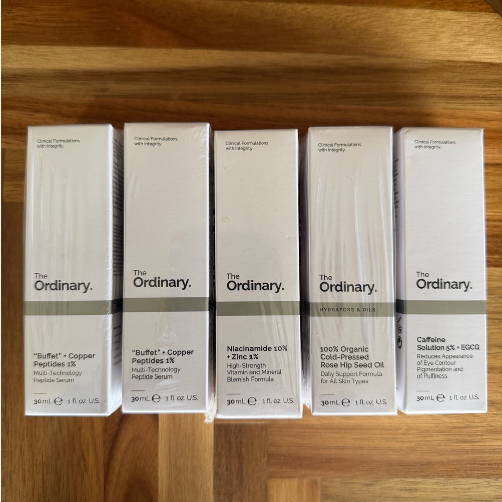 The Ordinary Skincare Set – White & Gray Packaging